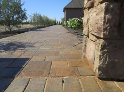 this is an image of concrete driveway resurfacing in rocklin, ca