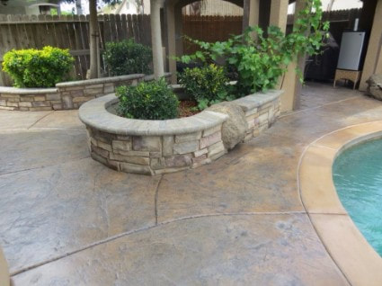 this is an image of concrete retaining walls contractor near me in rocklin, ca