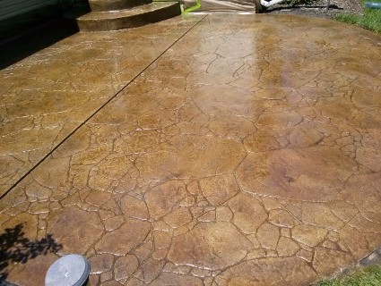 an image of a concrete patio in Colfax, CA